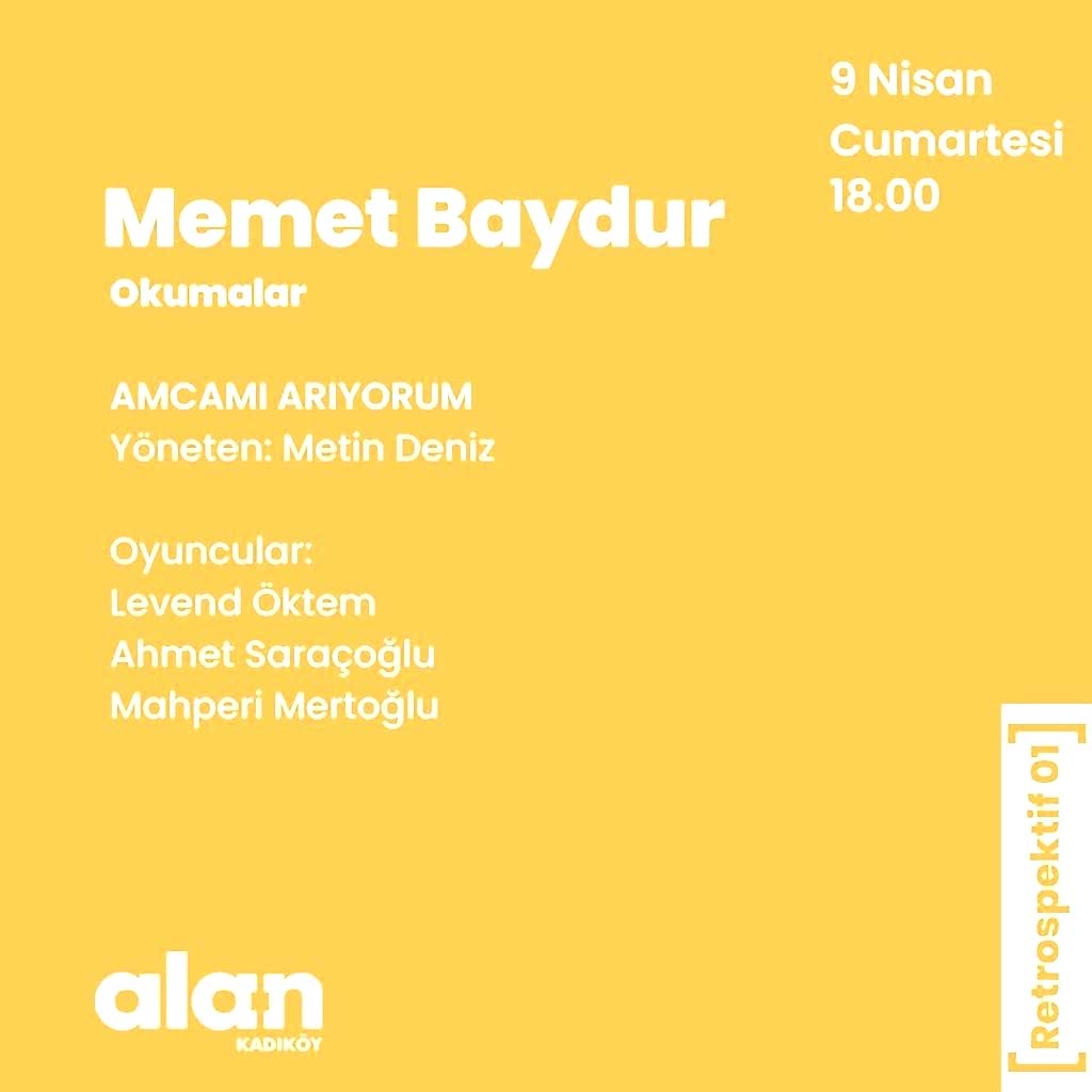 Memet Baydur Amcamı Arıyorum